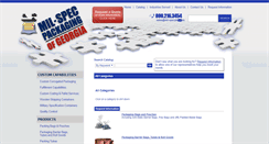 Desktop Screenshot of full-service-packaging.mil-specpkg.com